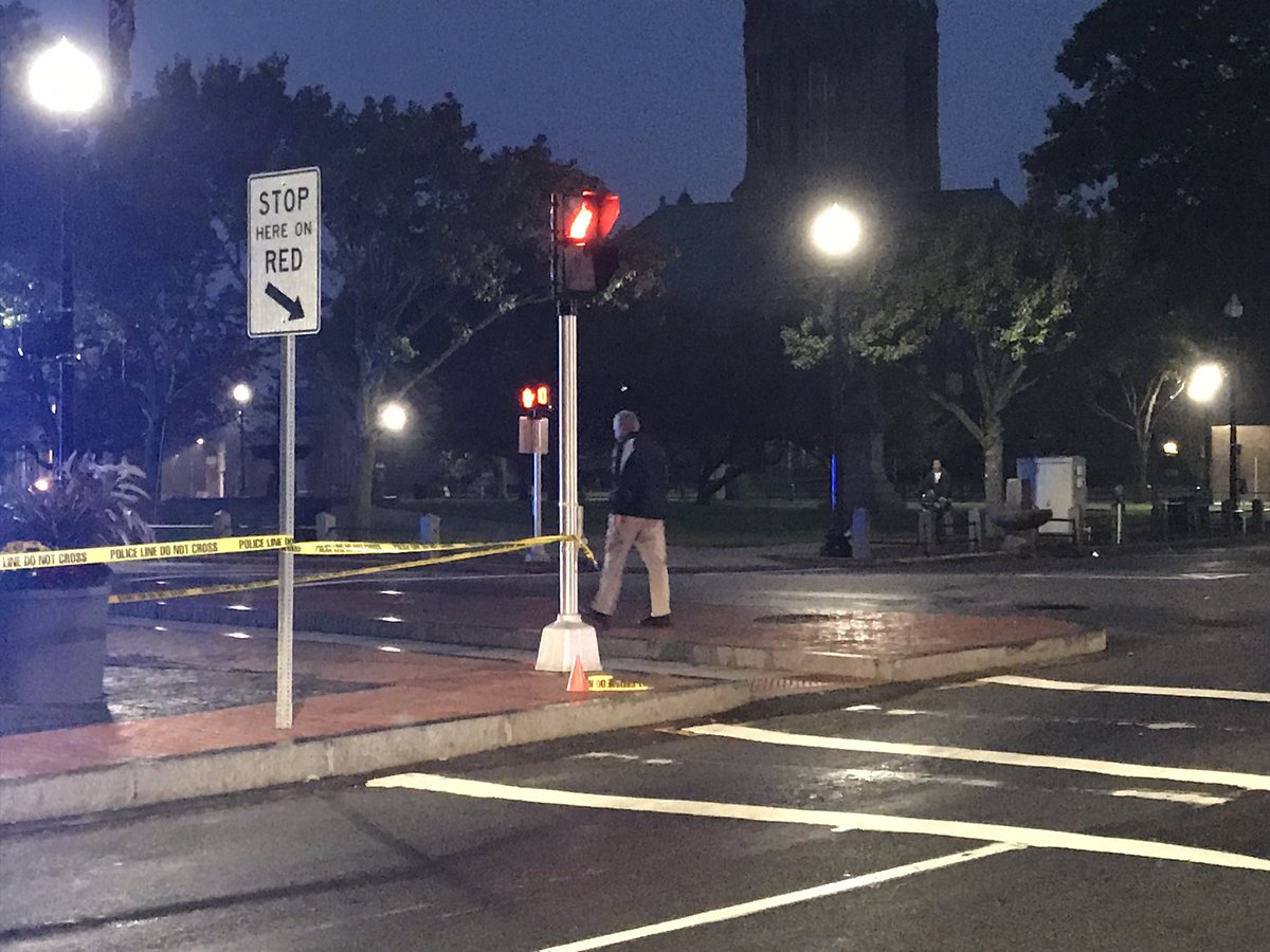 Investigation in Taunton after report of shots fired - State Police also on scene. Right outside El Mariachi restaurant