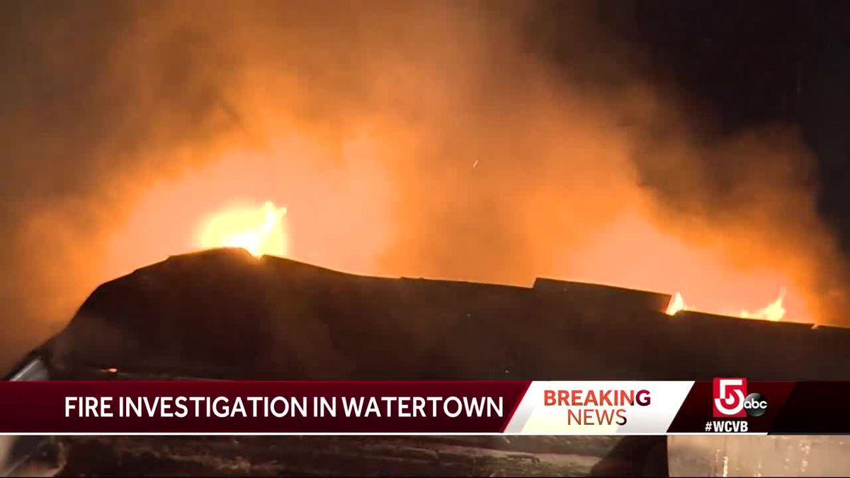 Fire investigaiton under way in Watertown    