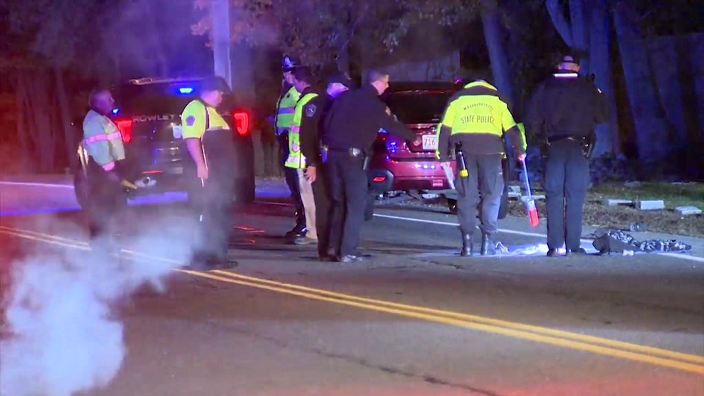 The driver remained at the scene. The cause of the crash remains under investigation.