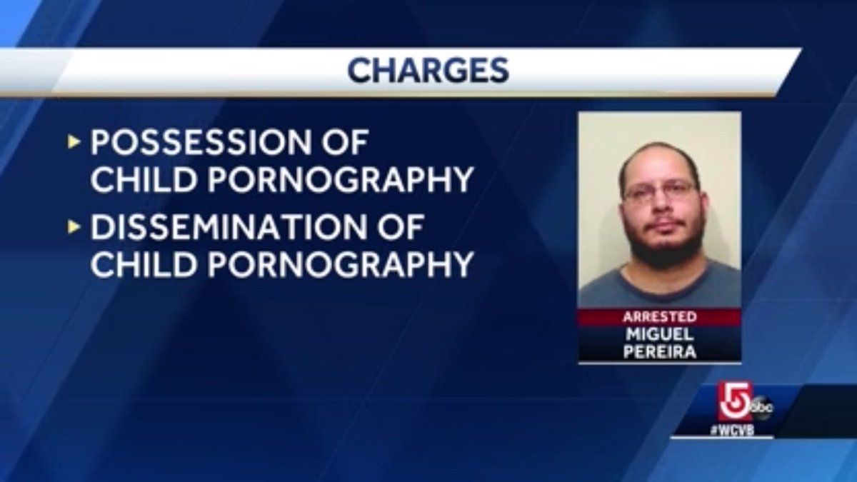 A janitor at Somerset Berkley Regional High School was arrested on child pornography charges.