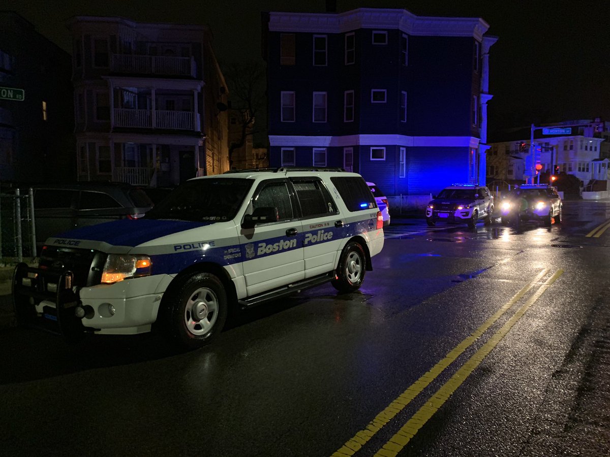 Shooting in Dorchester, Boston Police on scene