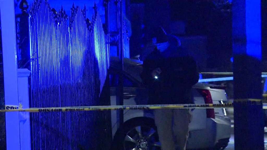 Police say the woman is in critical condition