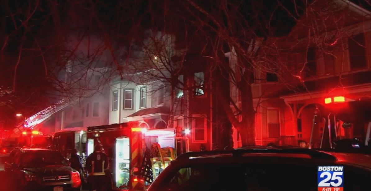 A deadly house fire in Boston. 
