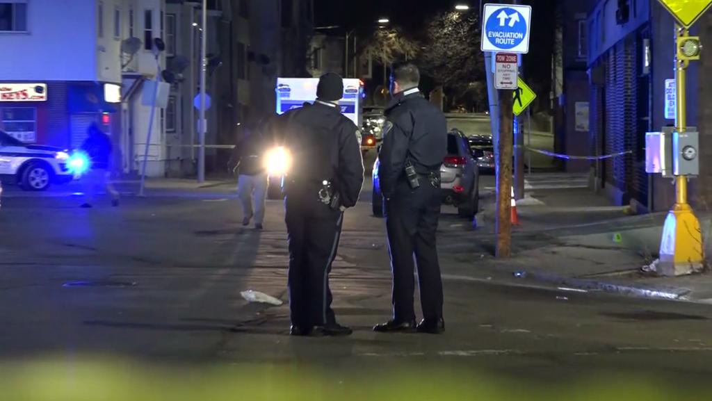 
A man found wounded on an East Boston sidewalk early Sunday morning died in the hospital