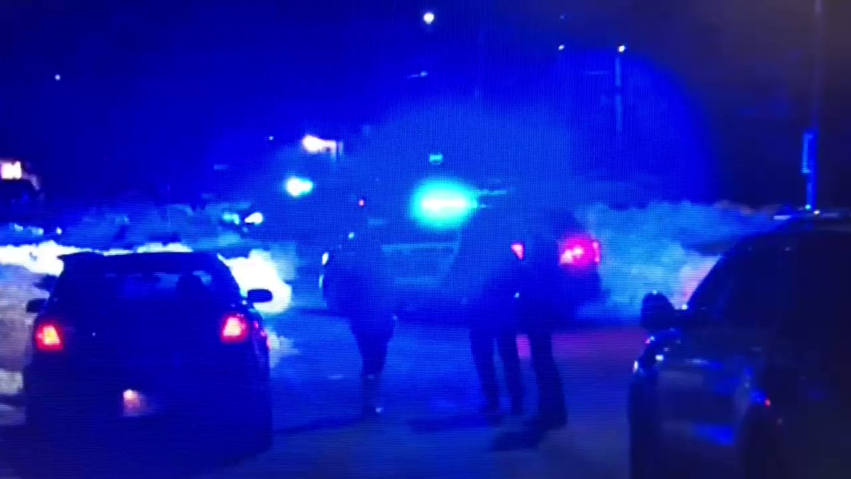 Officials investigating a homicide in Randolph.  