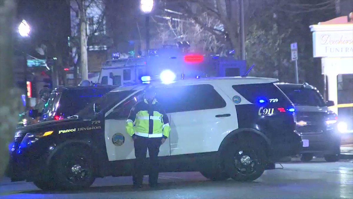 Two people were taken into custody after police, SWAT team called to this Methuen neighborhood on Broadway    