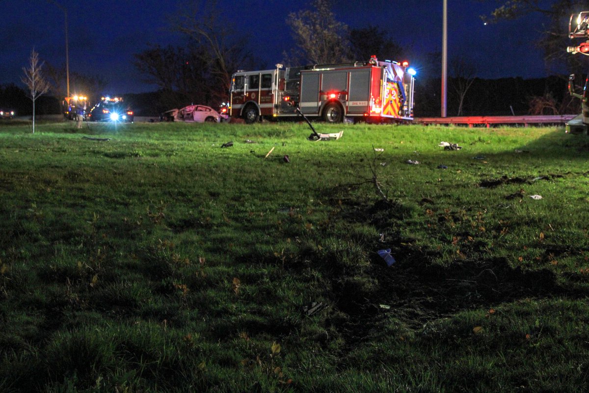One person has been transported to the hospital following a violent rollover crash in Milton on Rt. 93 South at Exit 11.  