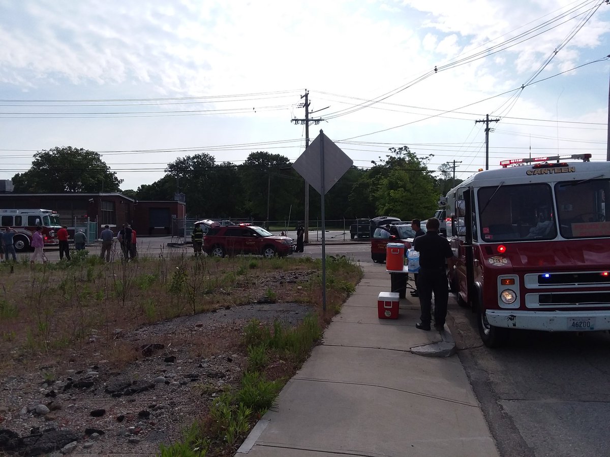 Providence canteen 3 on scene       In Attleboro, Mass. For a Hazmat situation