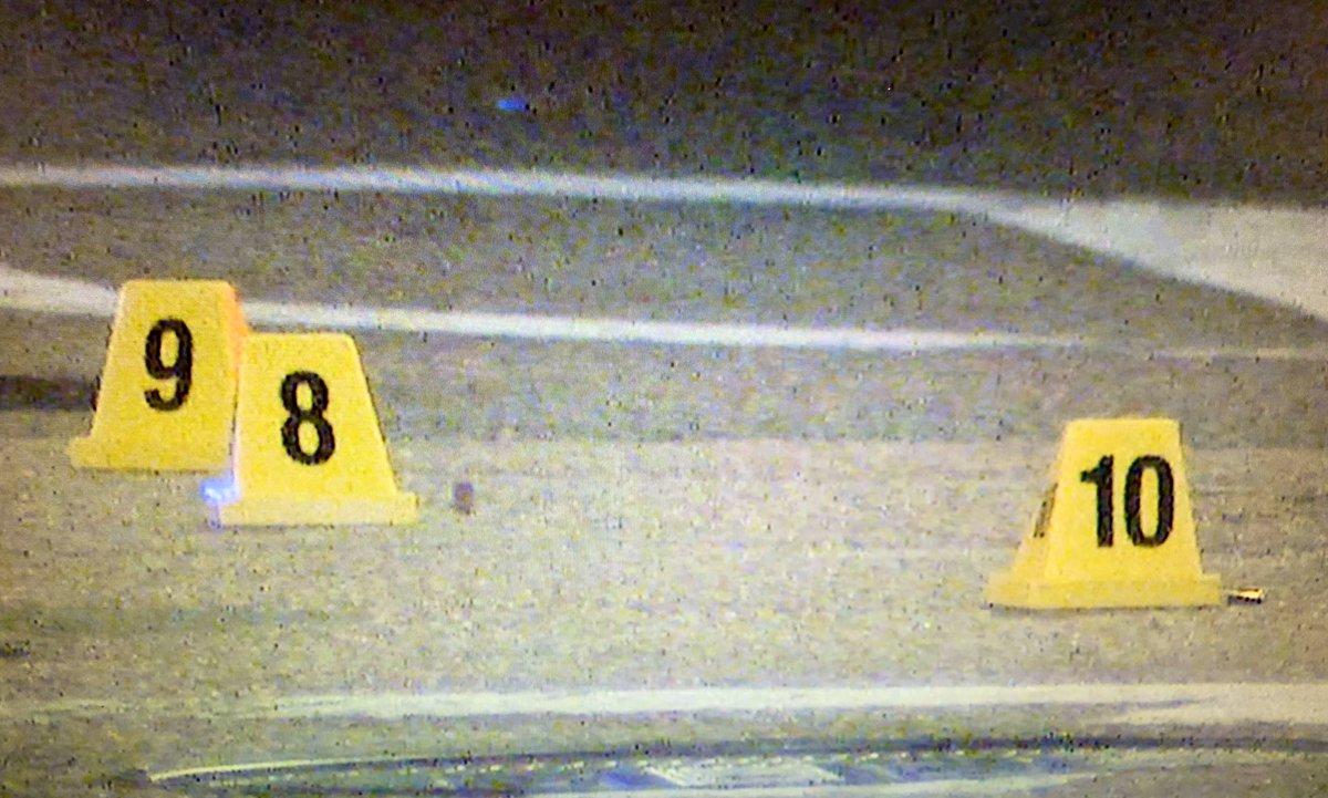 Boston: Magazine Street at Norfolk Ave - Double shooting with car crash. Male and female shot in a car that crashed into a pole, car had numerous bullet holes in its doors. Non life threatening injuries