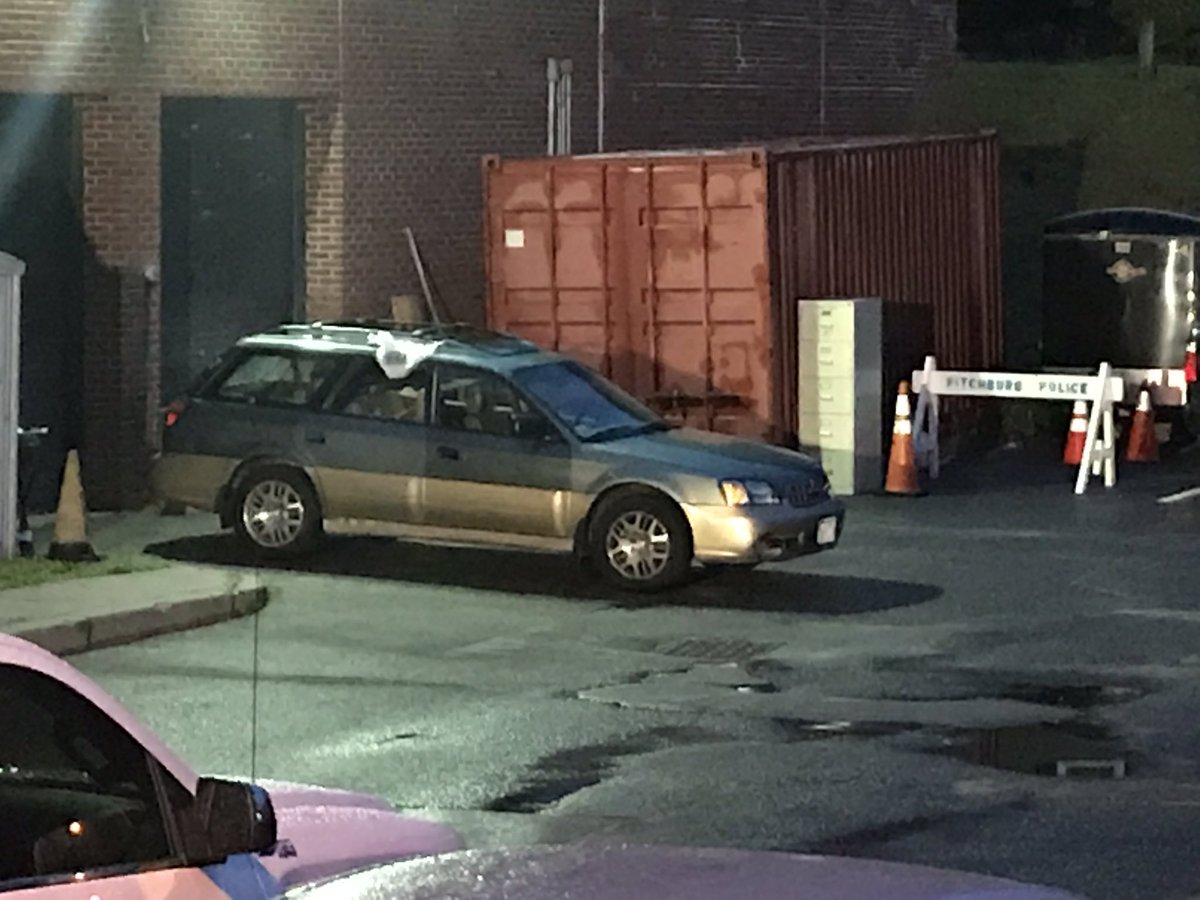 Police in Fitchburg, MA are investigating two reported shooting incidents. A green station wagon spotted at the scene of the second incident has been spotted at the Fitchburg PD this morning