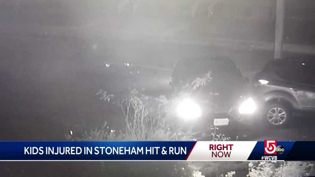 Kids injured in hit-and-run in Stoneham