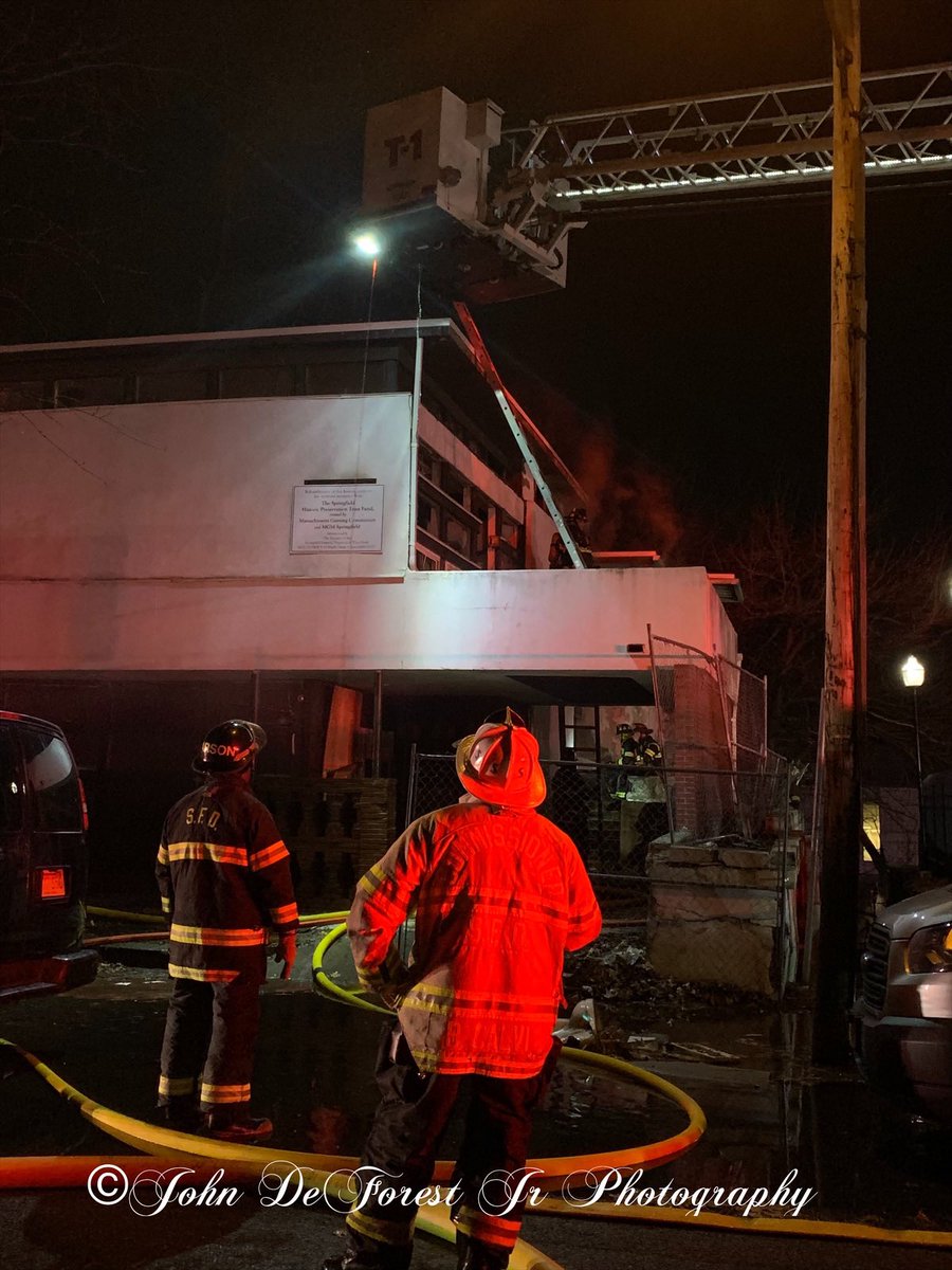 Springfield firefighters battled this vacant 2 story fire late Sunday night into Monday morning at 60 Byers Street. A special call for and extra engine added on the alarm to help battle the fire.