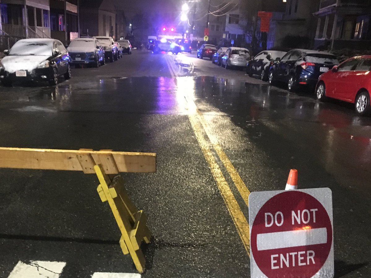 Multiple police departments and SWAT officers responding to a situation at St. Clements Church in Medford. Police say drivers should the area (this is right on the Somerville line on Harvard Street, at Boston Ave)