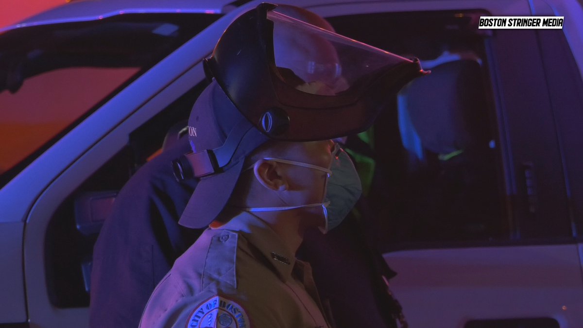 USPS driver on D street had a supposed heart attack while driving and crashed into a parked BMW. The driver of the semi was pronounced dead at the scene. 