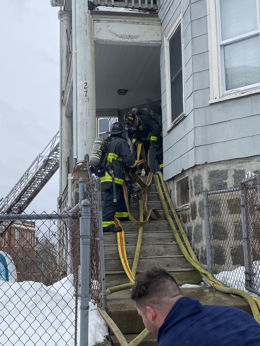 Boston Fire Dept.:Companies arrived to 127 Magnolia St with smoke showing. Crew had fire on 1st floor extending to 2nd floor. A 2nd alarm was struck