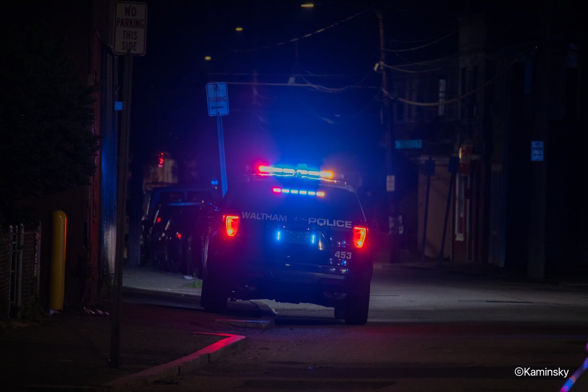 Police in Waltham investigating a stabbing on Felton Street Thursday night. 