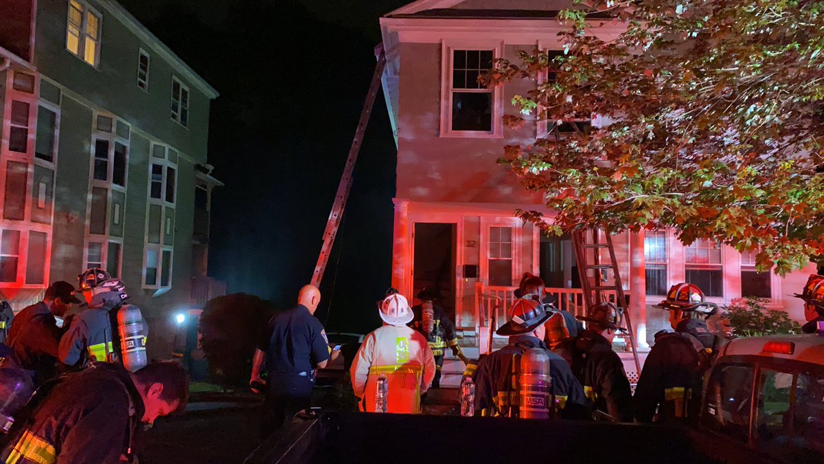 32 Perthshire Street in Brighton, BFD on scene of a third alarm fire. Early reports indicate a non viable victim was located inside of the residence during the search of the building. BPD making full notifications at this time. No further info is available at this time
