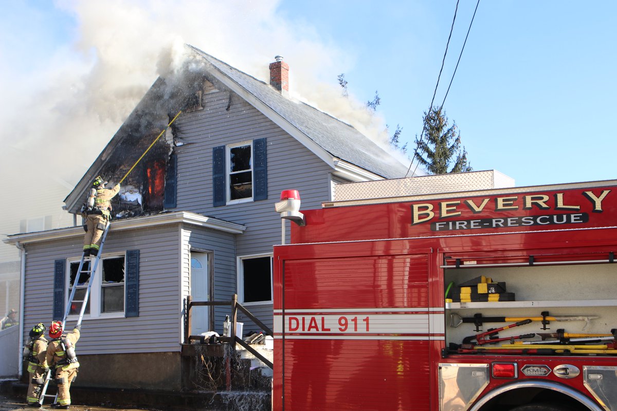 3 alarms today at 9 Swan Street, Beverly