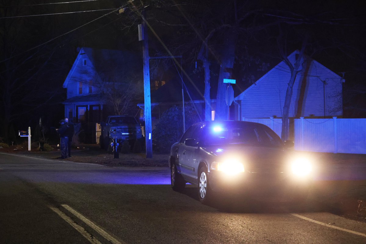 The Brockton Police are investigating a shooting on East Street Tuesday, March 15, 2022. Brewster Ambulance transported a male victim to a local hospital with serious injuries. The suspect's vehicle was last seen traveling south on East Street