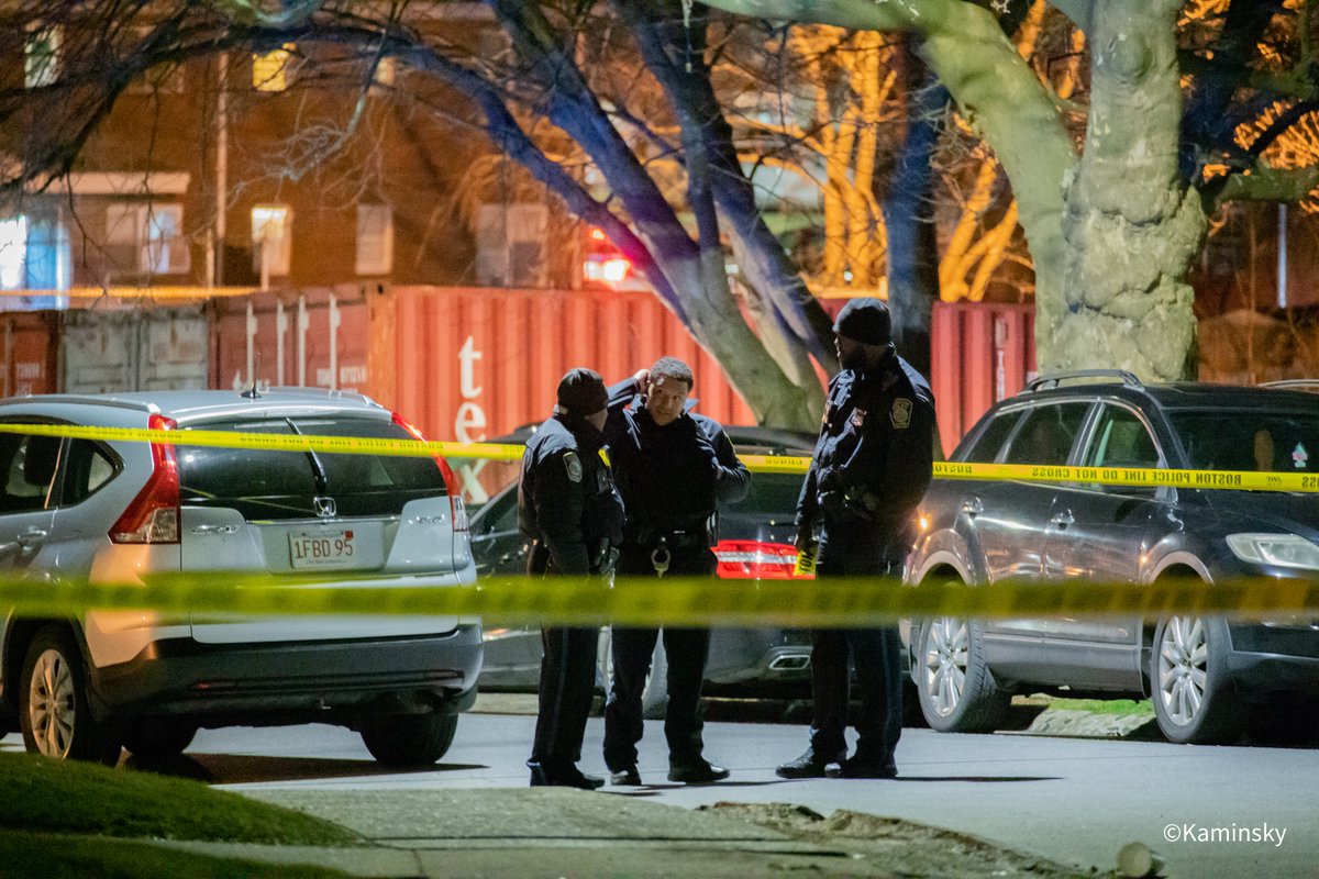 Boston police investigating a shooting in HydePark that has left one person injured. 