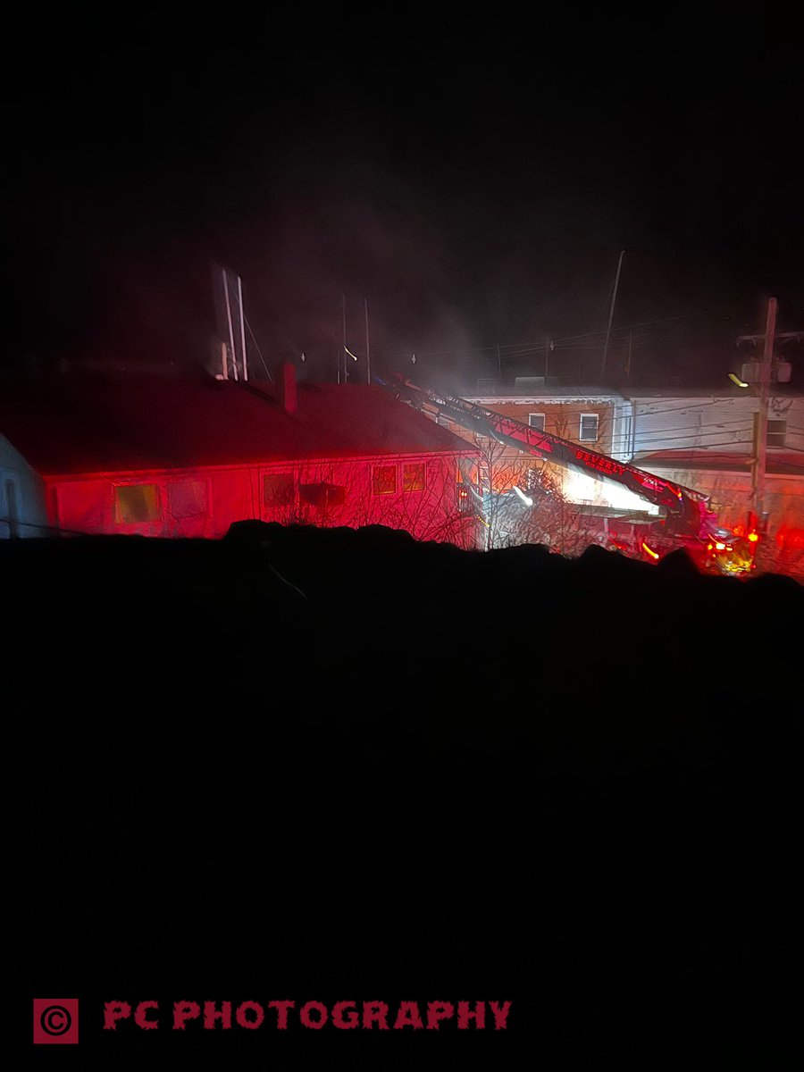 Fire - Beverly - 36 Water St. reported as knocked down @BeverlyFire