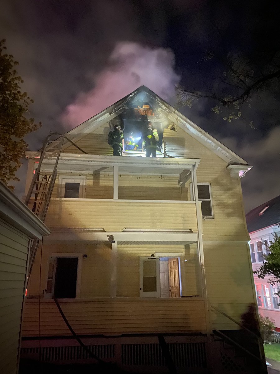 Boston Fire Dept.:At approximately 11:45 Fire in the rear of 87-89 Codman Hill Ave Dor . 1 resident was transported by ⁦@BOSTON_EMS⁩ . 2 residents were displaced. The cause of the fire is under investigation