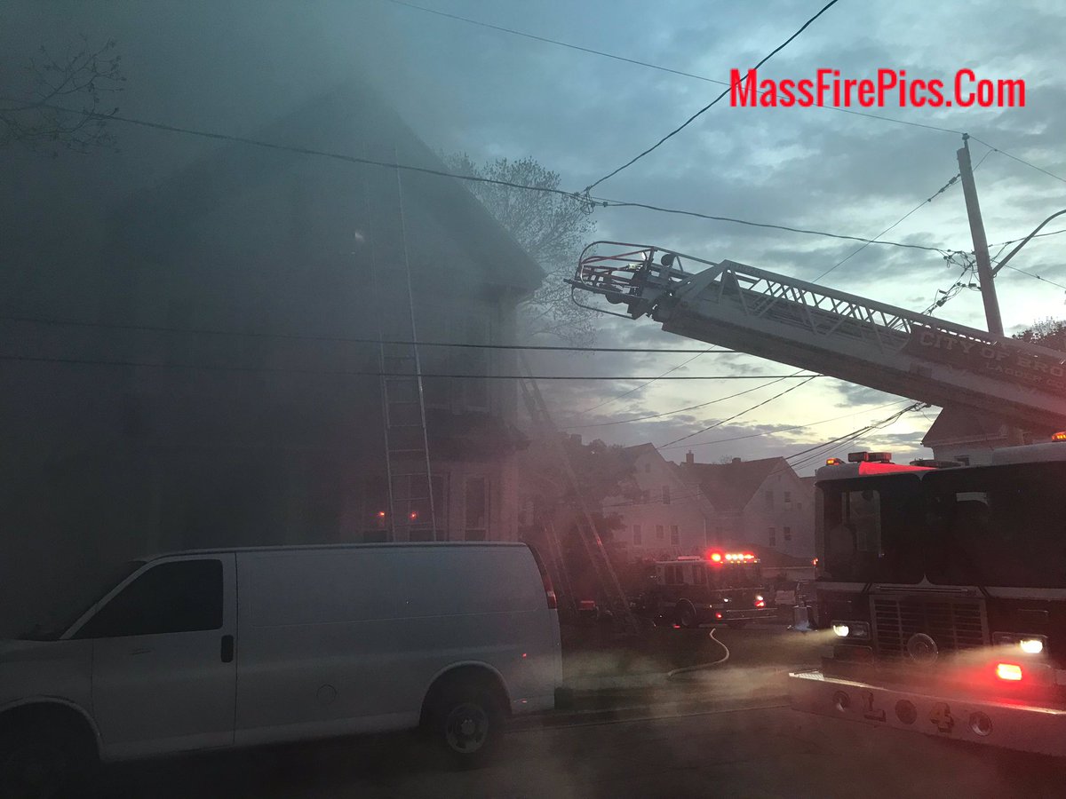 3rd Alarm Brockton Ma. 129 Highland Street