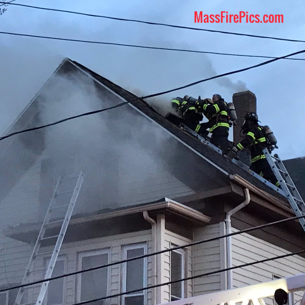 3rd Alarm Brockton Ma. 129 Highland Street