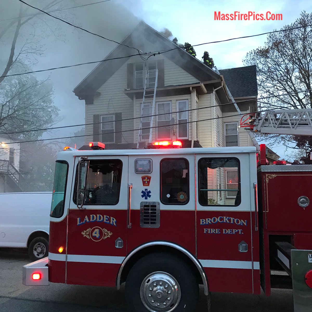 3rd Alarm Brockton Ma. 129 Highland Street