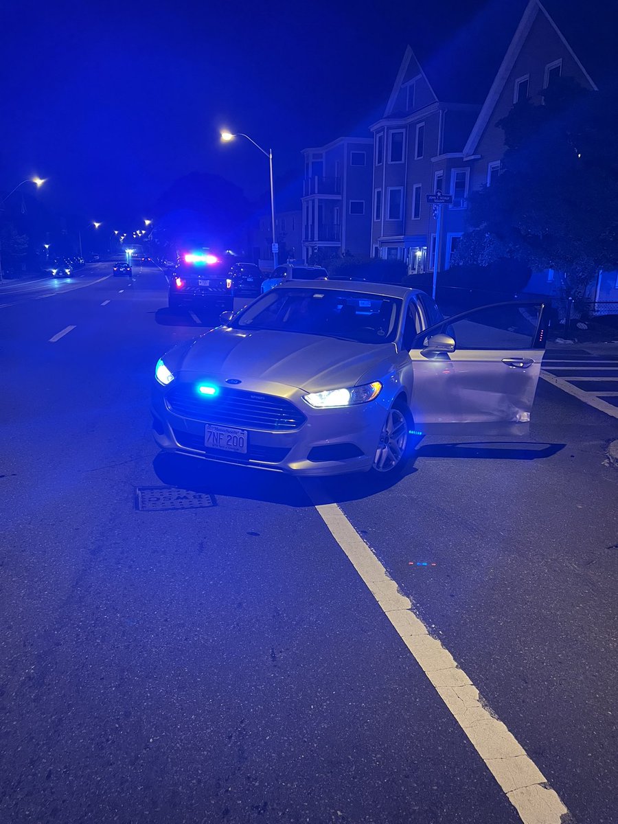 An MSP Trooper suffered non-life threatening injuries overnight when his cruiser was hit by an impaired driver at the intersection of Gallivan Blvd. & Dorchester Ave. in Boston. Responding Troopers determined the female operator of the other vehicle was OUI and she was arrested