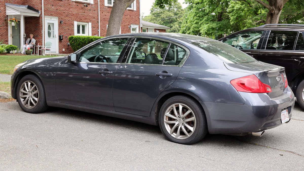 Police investigating this vehicle with ballistics on Tucker Drive in Brockton, if it was involved in a shooting earlier in the day