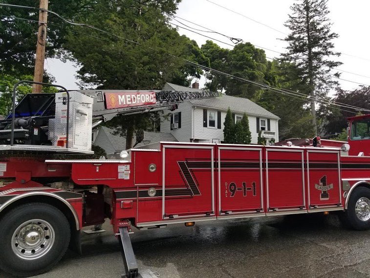 The Medford Fire Department responded this morning to the corner of Hatch Rd and Wyman St for a fire in a second floor bathroom. The cause is undetermined but fortunately firefighters were able to put a quick stop to the incident. There are no reported injuries at this time