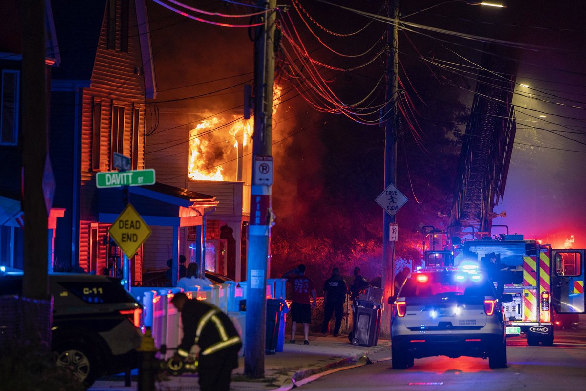 @BostonFire on scene on Savin Hill Ave with a porch fire, which has been knocked down at this time. No injuries reported