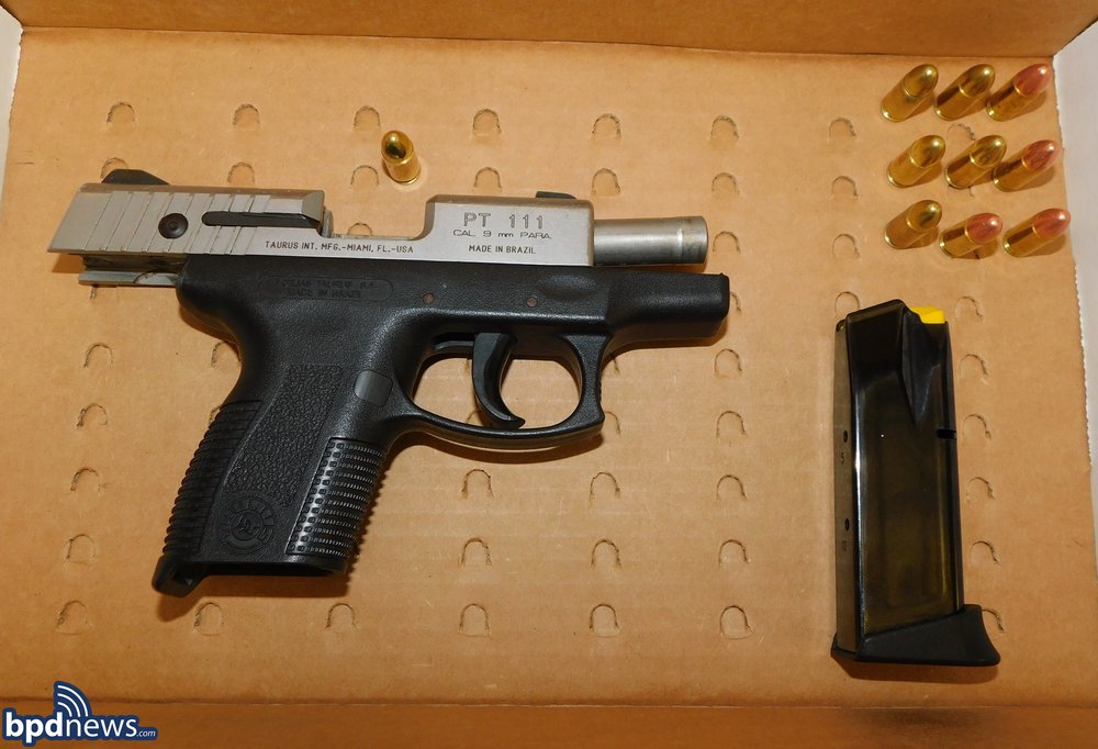 Boston Police Dept.:Officers Arrest Dorchester Man in Possession of a Loaded Firearm