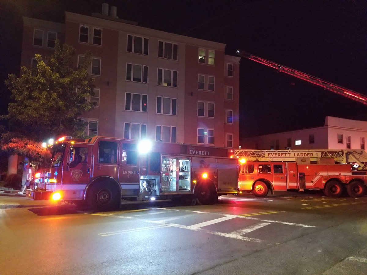 Everett   Box 1261 201 Chelsea St. Companies encountered a heavy smoke condition on arrival. Several occupants evacuated by EFD