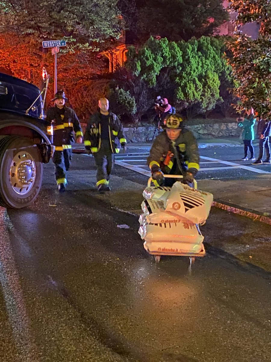 Boston Fire Dept.:At approximately 3:30 a van hit a gasoline truck at 1171 Hyde Park Ave. Causing a leak estimated 50-60 gallons    onto the street