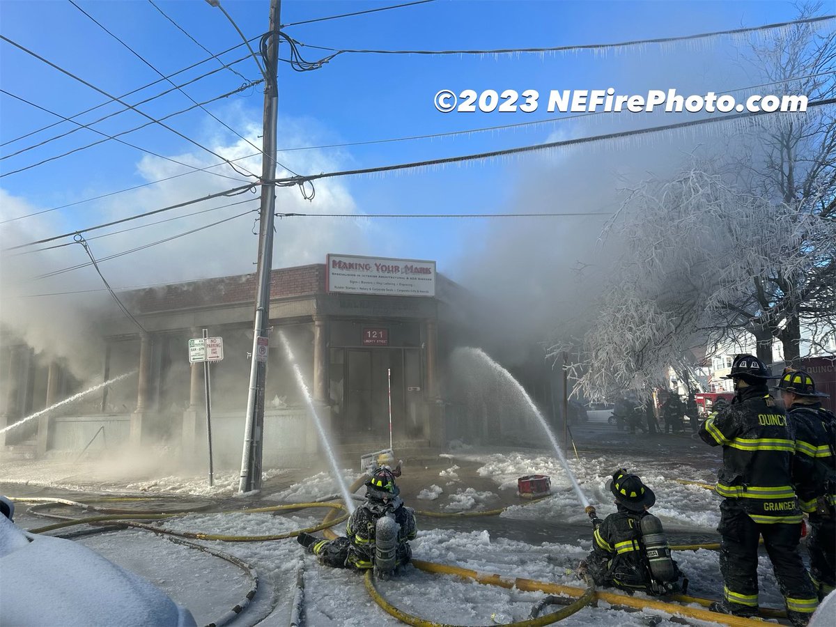 2nd Alarm Quincy MA on Liberty Street