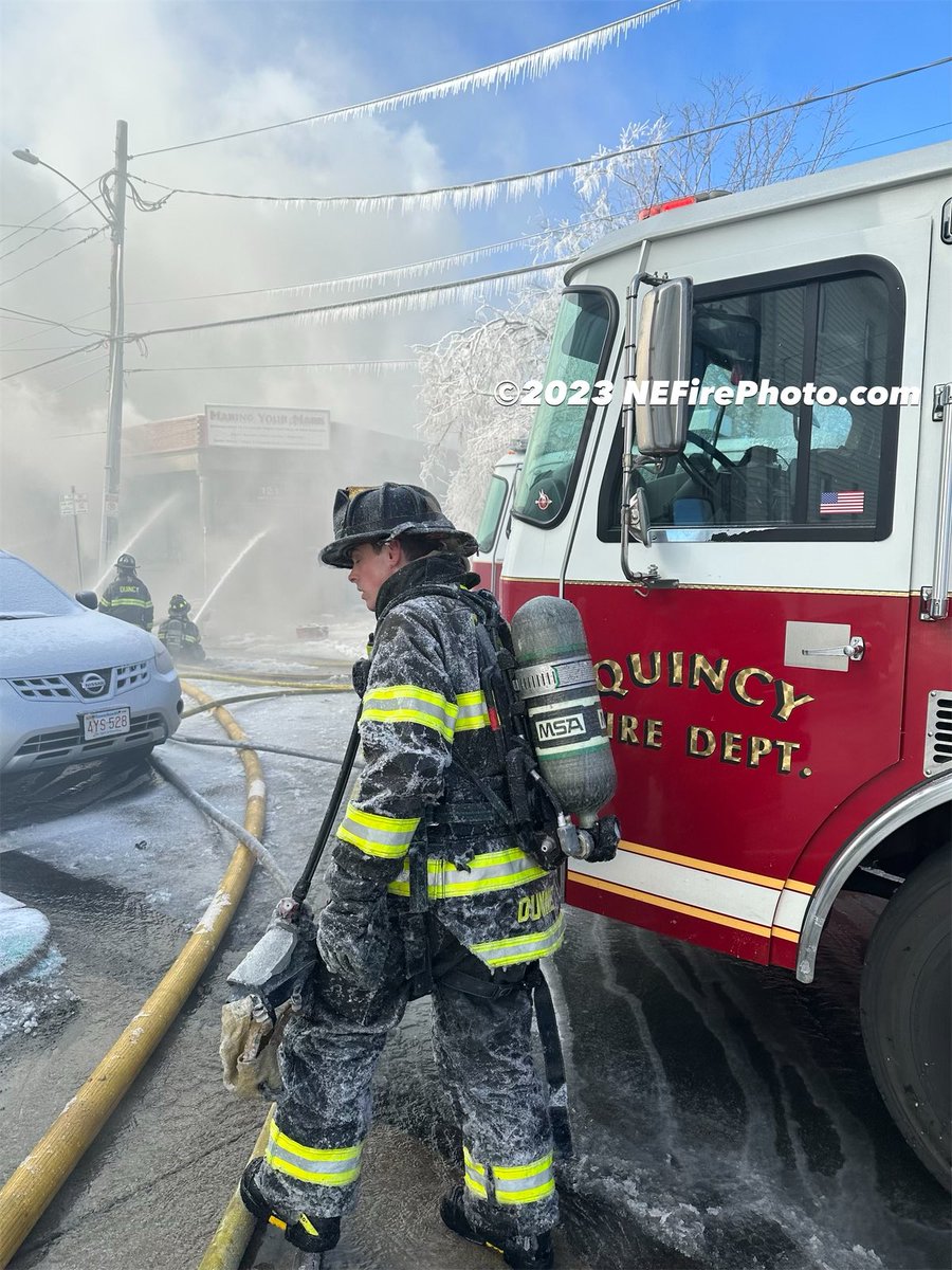 2nd Alarm Quincy MA on Liberty Street