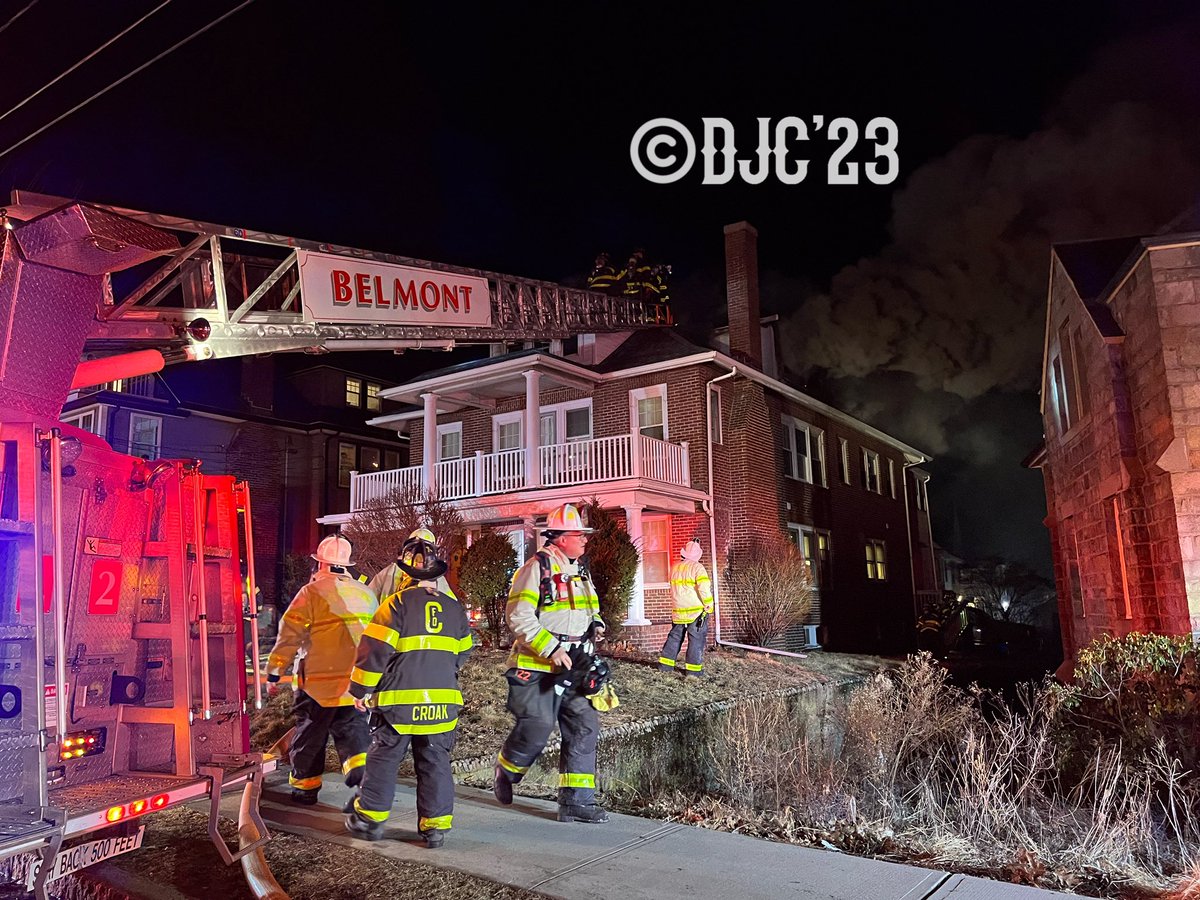 Belmont initially dispatched for wires arching in basement, arrived to conditions in the first image. Very quick K/D, the fire went to a 2nd Alarm