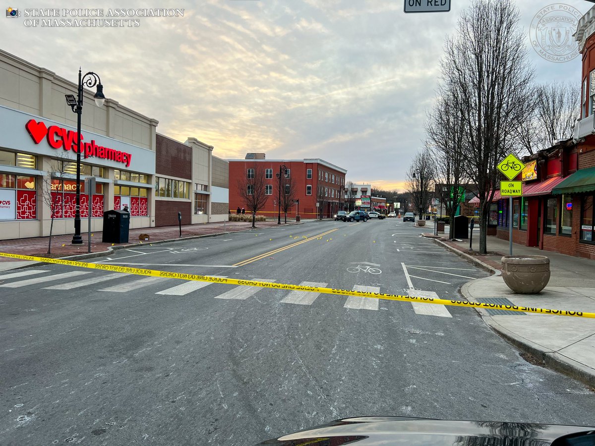 An investigation is underway following an officer-involved-shooting on Main St in Springfield near the MGM. Sources tell responsing MSP Troopers exchanged gunfire with a suspect in the street following an incident that occurred inside MGM around 2:30am