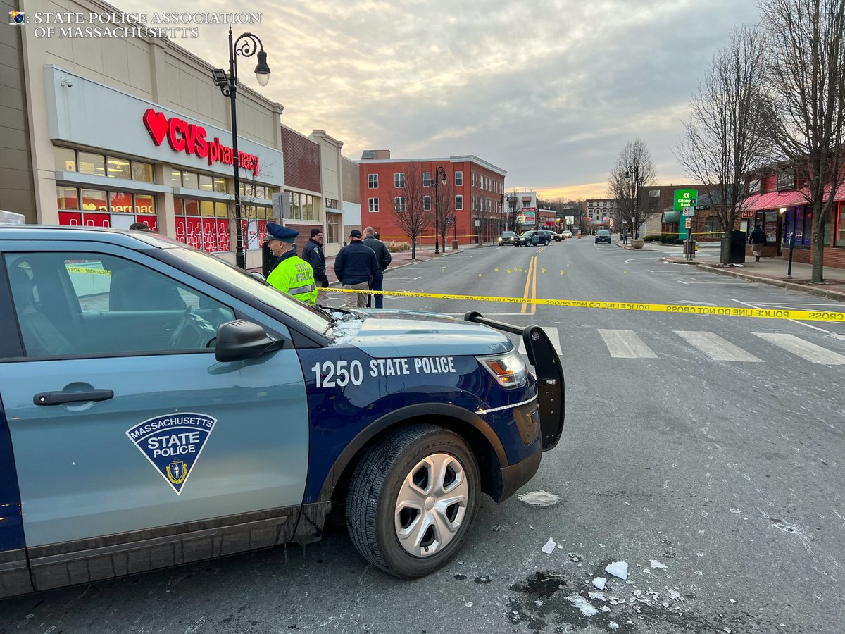 An investigation is underway following an officer-involved-shooting on Main St in Springfield near the MGM. Sources tell responsing MSP Troopers exchanged gunfire with a suspect in the street following an incident that occurred inside MGM around 2:30am