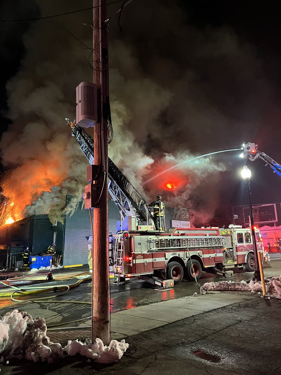 Lawrence,Massachusetts  2nd Alarm fire in a taxpayer 90 Essex St