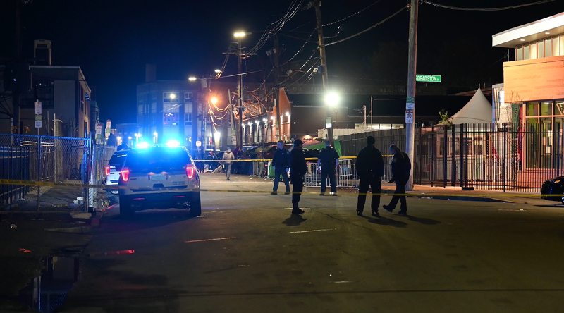 BOSTON, MA - Another person was brutally stabbed multiple times, including in the neck and face, in the vicinity of the Southampton Street shelter early Thursday morning