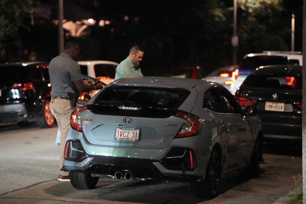 Dorchester - Boston Police are searching for a man who took off from a traffic stop after they noticed a firearm after handing the officers his license. Officers quickly relocated the vehicle on Kingsdale St, with the female passenger and driver's gun still inside the vehicle