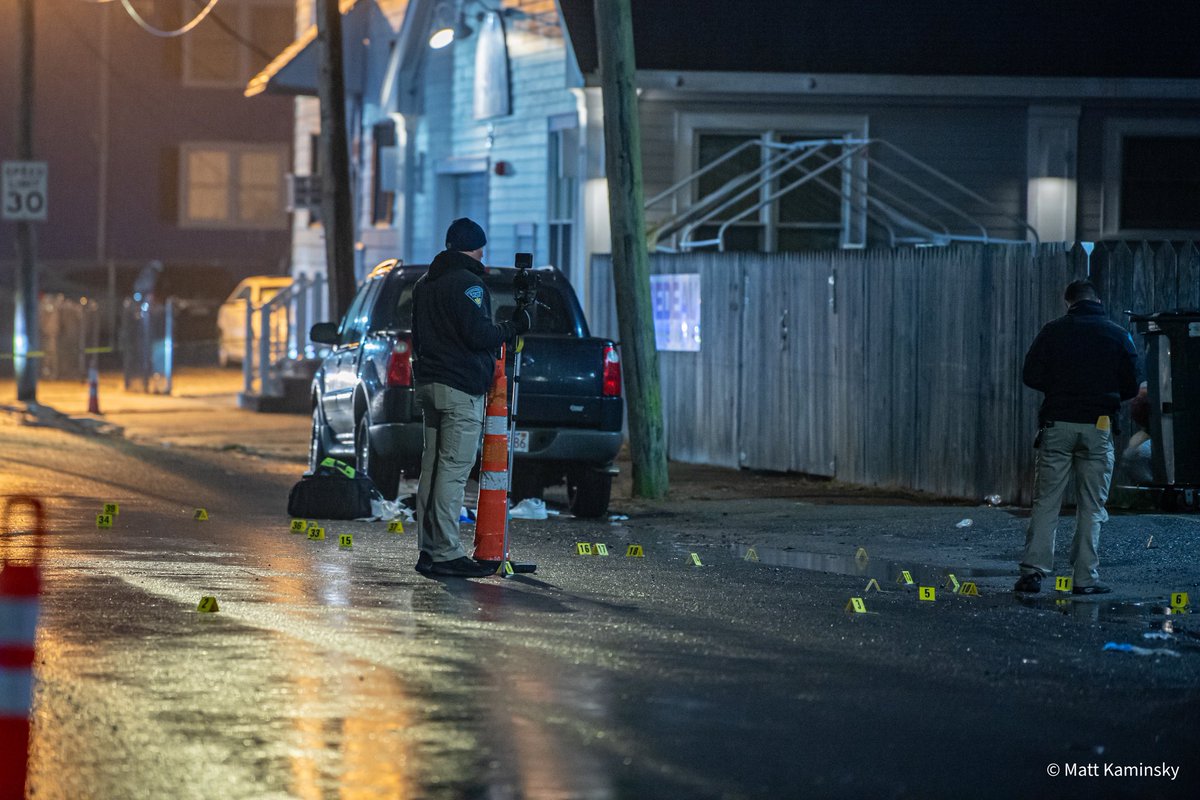 LYNN, MA - At least 2 people were shot and killed in the area of Camden St and Ida St last night around 10:30 PM in Lynn. State Police have issued a BOLO regarding the shooting. 