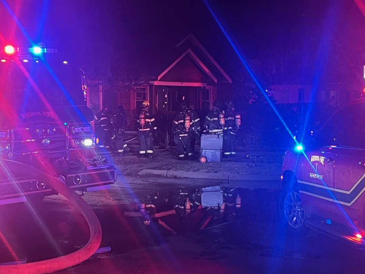 1 critically injured in house fire near Harry and Hydraulic
