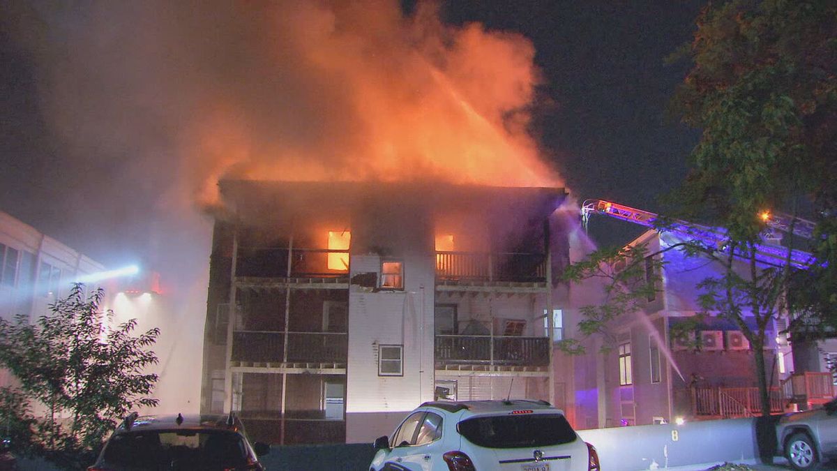 Dozens of people are displaced after a 6-alarm fire broke out at an apartment building in Chelsea