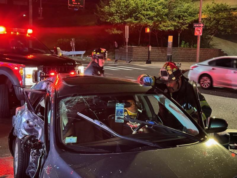 SFD responded to Union and E. Columbus Ave. for 2 vehicle MVA 2 occupant’s where transported to a local hospital with non life threatening injuries