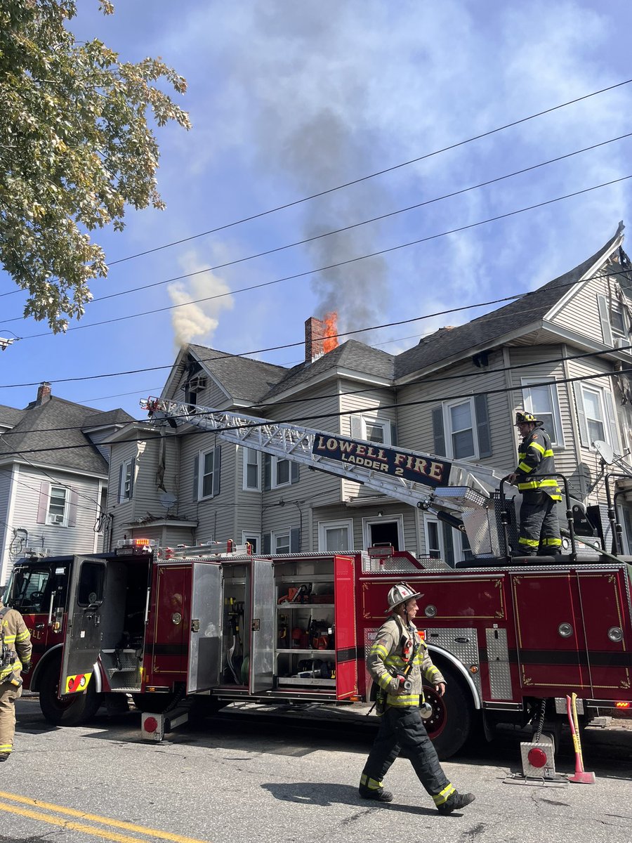 Lowell, Massachusetts 6th Alarm fire