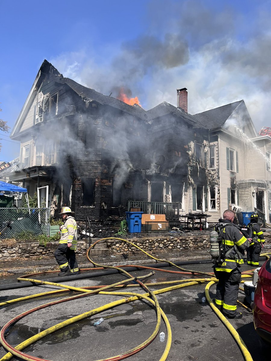 Lowell, Massachusetts
5th Alarm house fire